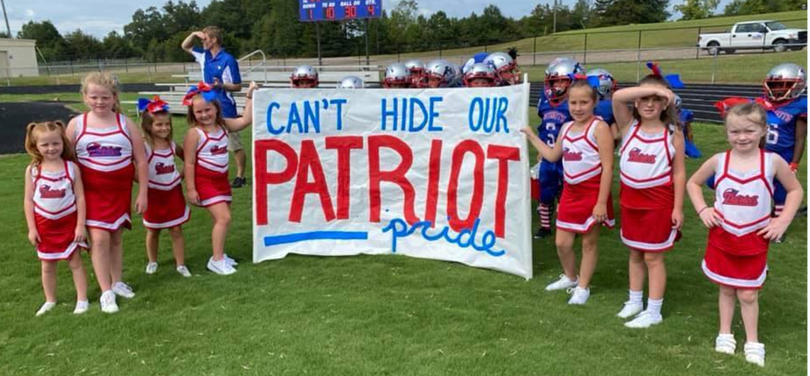 Can't hide our Patriot Pride, especially on Gameday! 