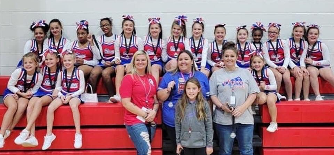 10u/11u Cheer Squads- 1st Place in both Competitions