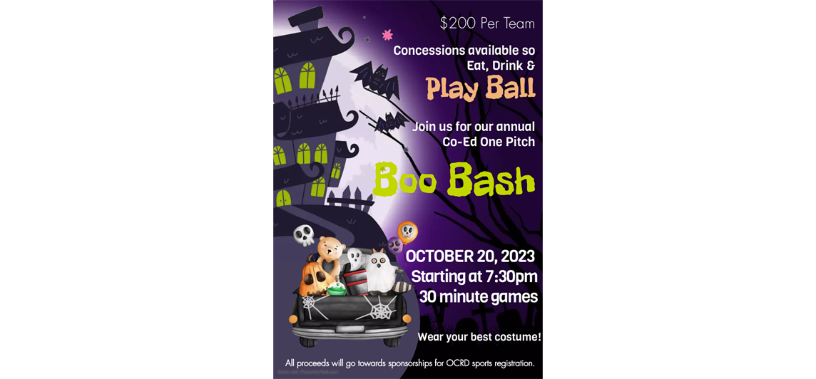 Annual Boo Bash
