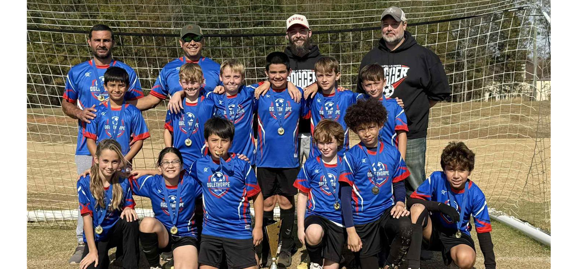 10u Soccer Allstars are District Champions