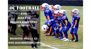 Fall Football and Cheer Registration is OPEN!